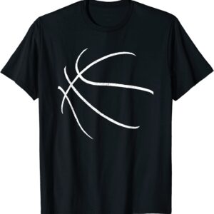 Basketball Silhouette Bball Player Coach Sports Baller Gift T-Shirt Basketball Silhouette Bball Player Coach Sports Baller Gift T-Shirt