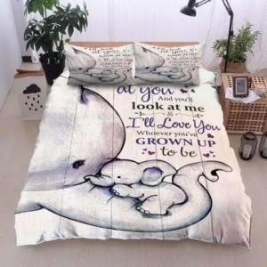 To My Daughter From Mom I Will Love You Whoever You Have Grown Up To Be Bedding Set