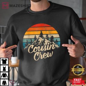 Cousin Crew Camping Outdoor Sunset Summer Camp