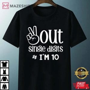Cute Ten Birthday Est 2012 Youth – Girl 10th Birthday T-Shirt