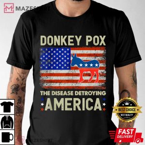 Donkey Pox The Disease Destroying America Flag