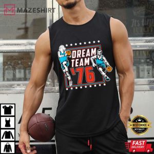 Dream Team America Patriot Proudly Celebrating 4th Of July Men Black