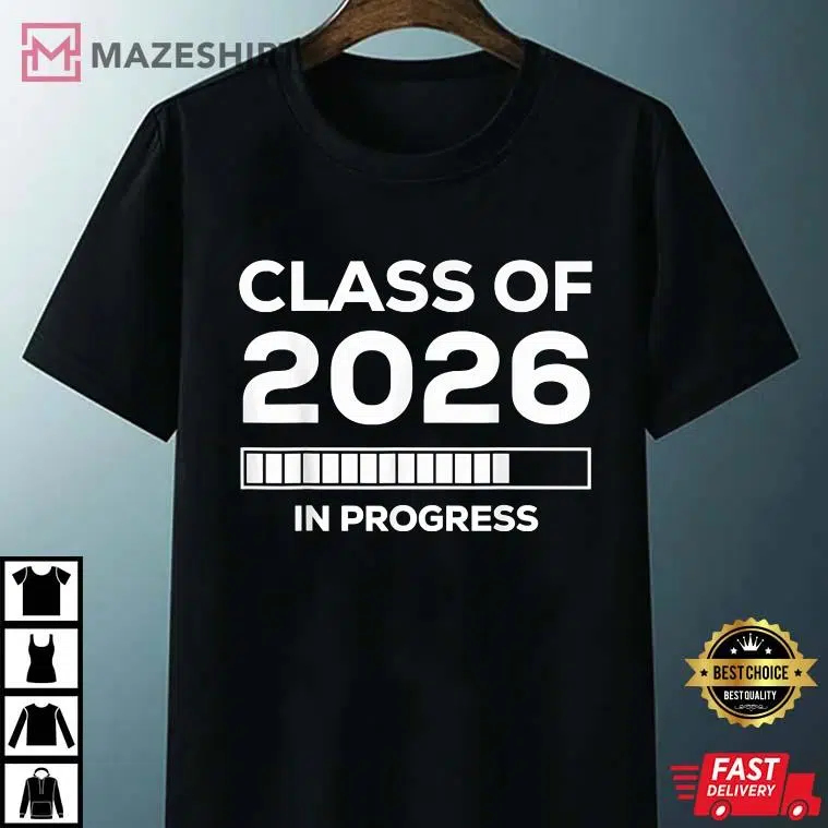 Future Graduation In Progress Class of 2026 T-Shirt