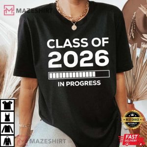 Future Graduation In Progress Class of 2026 Women black