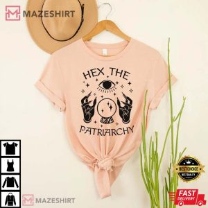 Hex The Patriarchy Shirt Feminist Witch Tee