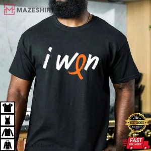 Kidney Cancer Awareness I Won Survivor Fighter Men black