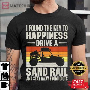 Sand Rail Dune Buggy Offroad Sand Racing Funny Sand Rail Men black t shirt 2