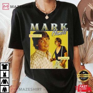 Star Wars Mark Hamill Portrait Poster Luke Skywalker Graphic Shirt