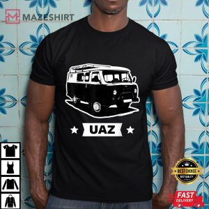 UAZ Offroad Buchanka YA3 452 4x4 Small Transport Vehicle Men black
