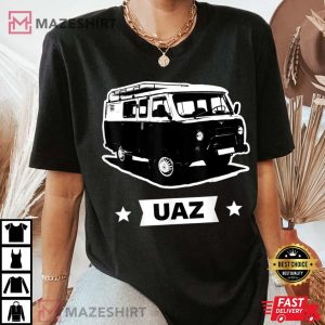 UAZ Offroad Buchanka YA3 452 4x4 Small Transport Vehicle Women black