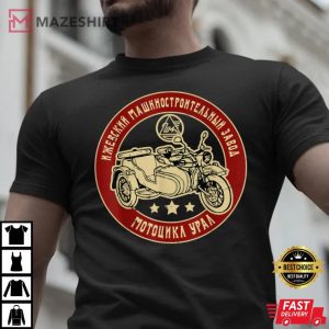 Ural motorcycle offroad motorcyclist Men black